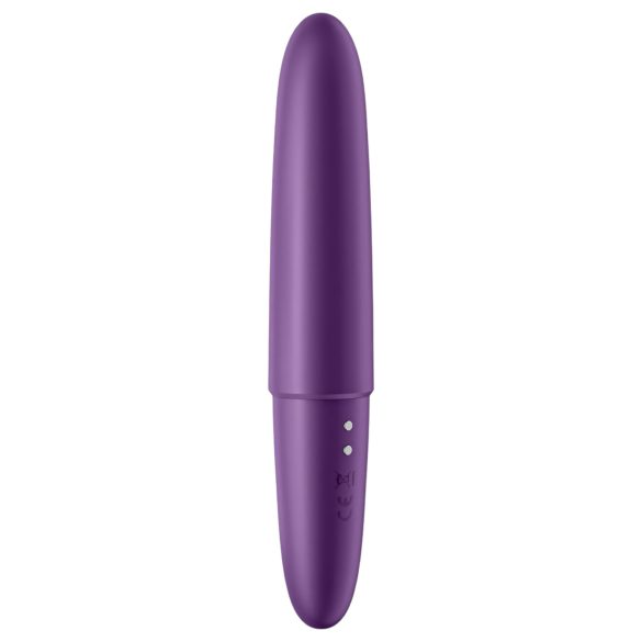 Satisfyer Ultra Power Bullet 6 - punjivi, vodootporni vibrator (ljubičasti)