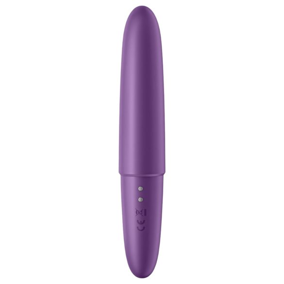 Satisfyer Ultra Power Bullet 6 - punjivi, vodootporni vibrator (ljubičasti)
