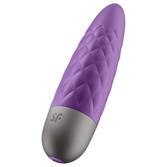 Satisfyer Ultra Power Bullet 5 - punjivi, vodootporni vibrator (ljubičasti)