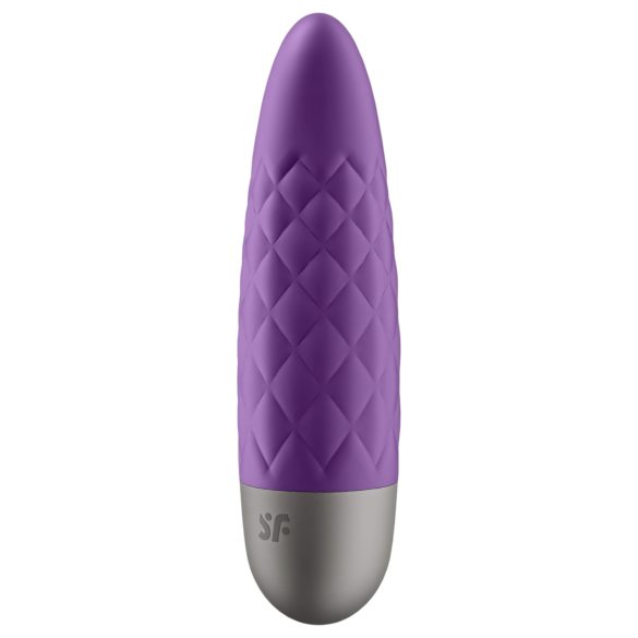 Satisfyer Ultra Power Bullet 5 - punjivi, vodootporni vibrator (ljubičasti)