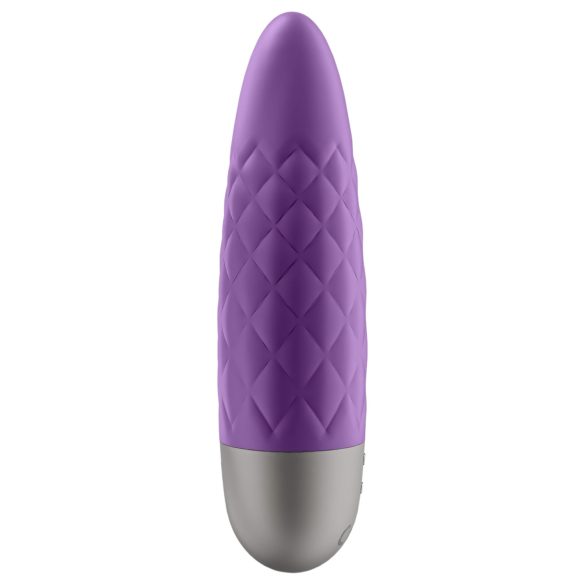 Satisfyer Ultra Power Bullet 5 - punjivi, vodootporni vibrator (ljubičasti)