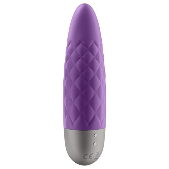 Satisfyer Ultra Power Bullet 5 - punjivi, vodootporni vibrator (ljubičasti)