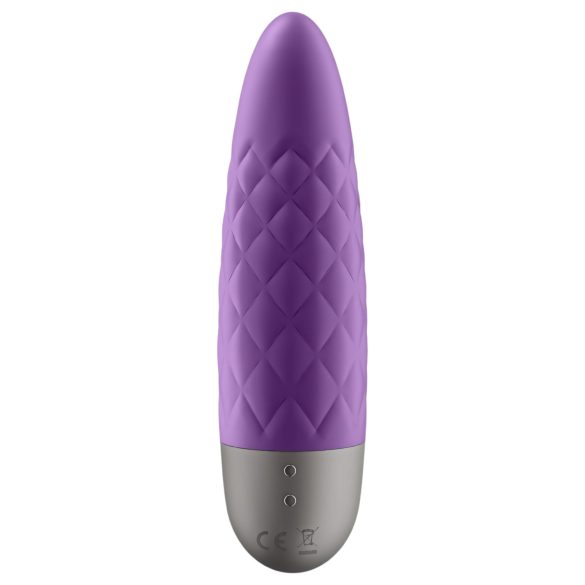 Satisfyer Ultra Power Bullet 5 - punjivi, vodootporni vibrator (ljubičasti)