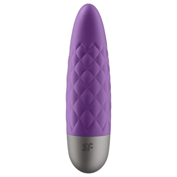 Satisfyer Ultra Power Bullet 5 - punjivi, vodootporni vibrator (ljubičasti)