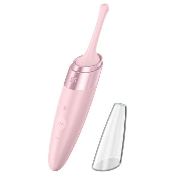 Satisfyer Twirling Delight - vodootporni klitoralni vibrator (roze)