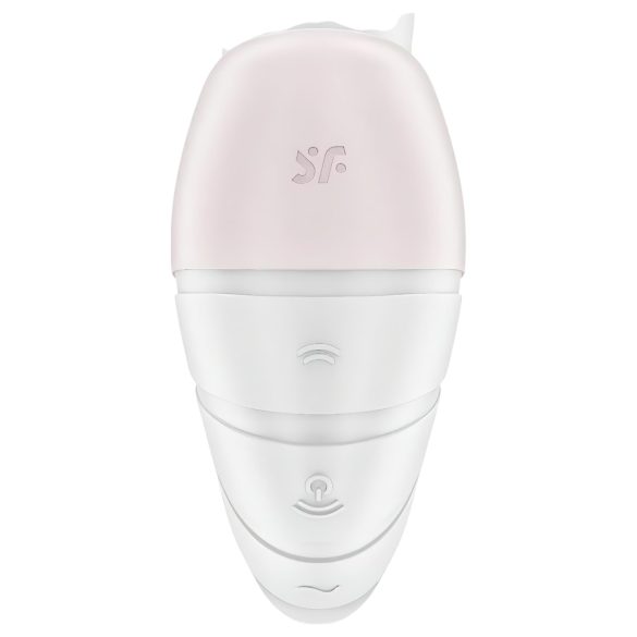 Satisfyer Supernova - Punjivi 2u1 vibrator sa vazdušnim talasima (bela)