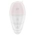 Satisfyer Supernova - Punjivi 2u1 vibrator sa vazdušnim talasima (bela)
