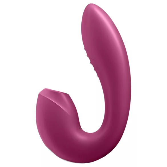 Satisfyer Sunray - Punjivi 2u1 vazdušni vibrator (crveni)