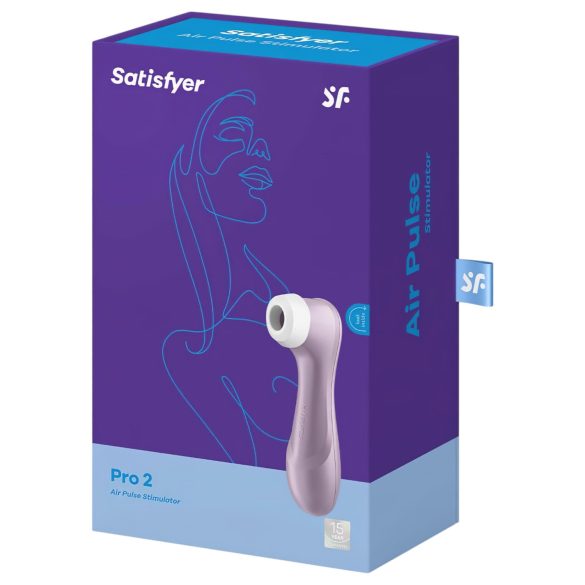 Satisfyer Pro 2 Gen2 - Punjivi vibrator za klitoris (ljubičasti)