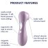 Satisfyer Pro 2 Gen2 - Punjivi vibrator za klitoris (ljubičasti)