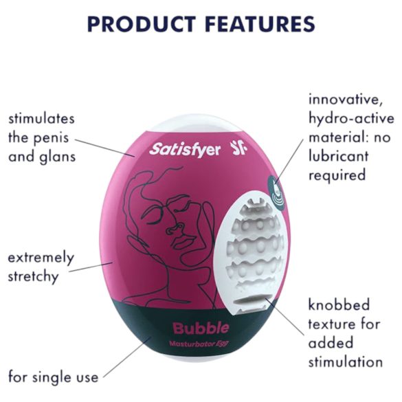 Satisfyer Jaje Bubble - masturbator (1 komad)
