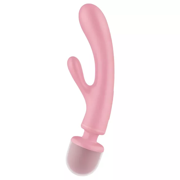 Satisfyer Triple Lover - G-tačka i masažni vibrator (roze)