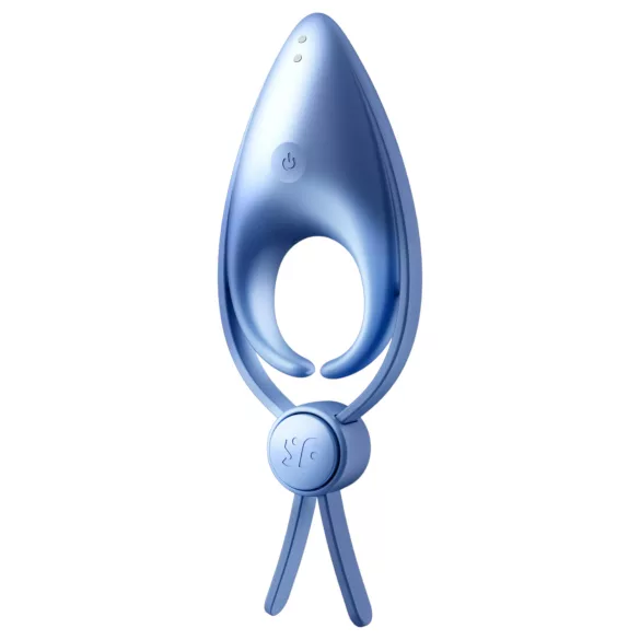 Satisfyer Sniper - punjiva vibraciona prsten za penis (plava)