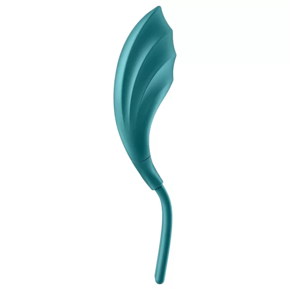 Satisfyer Swordsman - Punjivi, vibracioni prsten za penis (zelena)