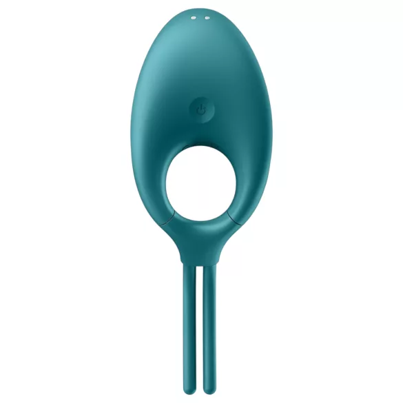 Satisfyer Swordsman - Punjivi, vibracioni prsten za penis (zelena)