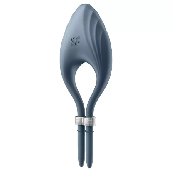 Satisfyer Duelist - vibrirajući prsten za penis sa punjivom baterijom (siva)
