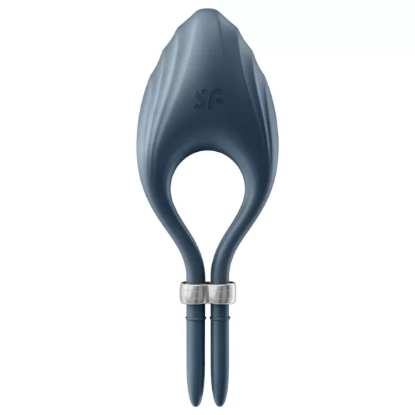 Satisfyer Duelist - vibrirajući prsten za penis sa punjivom baterijom (siva)