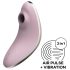 Satisfyer Vulva Lover 1 - ваздушни таласни вибратор за клиторис (љубичасти)
