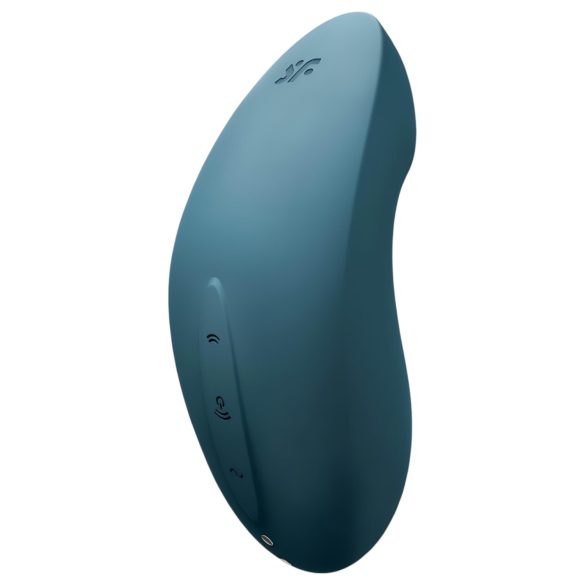 Satisfyer Vulva Lover 2 - punjeni klitoralni vibrator sa vazdušnim talasima (plavi)