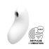 Satisfyer Vulva Lover 2 - vazdušni klitoralni vibrator (bela)