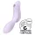Satisfyer Curvy Trinity 2 - vazdušni 2u1 vibrator (ljubičasti)