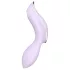 Satisfyer Curvy Trinity 2 - vazdušni 2u1 vibrator (ljubičasti)