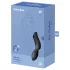 Satisfyer Curvy Trinity 2 - Vazdušni 2u1 vibrator (crni)