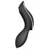 Satisfyer Curvy Trinity 2 - Vazdušni 2u1 vibrator (crni)