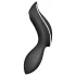 Satisfyer Curvy Trinity 2 - Vazdušni 2u1 vibrator (crni)
