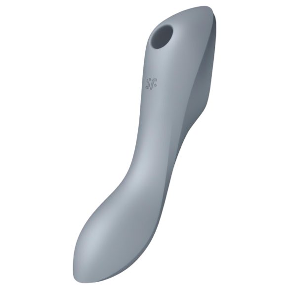 Satisfyer Curvy Trinity 3 - Talasasti 2u1 vibrator (siva)