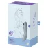 Satisfyer Curvy Trinity 3 - Talasasti 2u1 vibrator (siva)