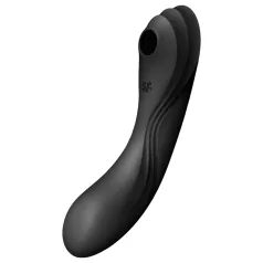   Satisfyer Curvy Trinity 4 - 2-u-1 vibrator sa talasima vazduha (crni)