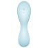 Satisfyer Curvy Trinity 5+ - pametan 2u1 vibrator (plavi)