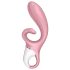 Satisfyer Hug Me - pametan vibrator sa klitoralnom stimulacijom (roze)