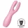 Satisfyer Trojka 3 - punjivi klitoralni vibrator (roze)