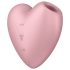 Satisfyer Cutie Heart - akumulatorski vazdušni klitoralni vibrator (pink)