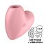 Satisfyer Cutie Heart - akumulatorski vazdušni klitoralni vibrator (pink)