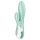 Satisfyer Air Pump Bunny 5 - pametni vibrirajući stimulator (menta)