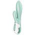 Satisfyer Air Pump Bunny 5 - pametni vibrirajući stimulator (menta)