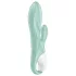 Satisfyer Air Pump Bunny 5 - aplikacijom upravljani pumpajuće vibrator (menta)