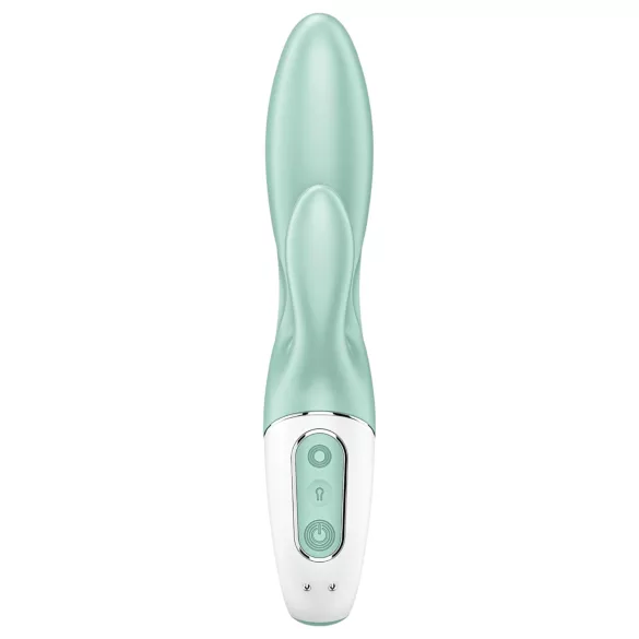 Satisfyer Air Pump Bunny 5 - aplikacijom upravljani pumpajuće vibrator (menta)