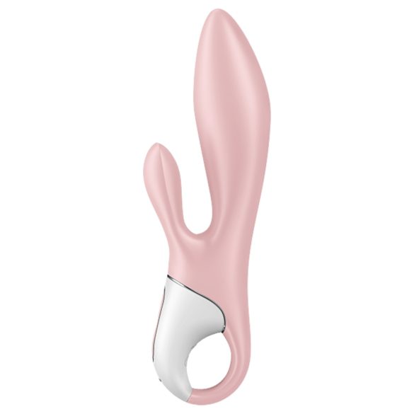 Satisfyer Air Pump Bunny 3 - na napuhavanje, roza vibrator