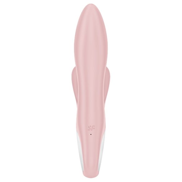 Satisfyer Air Pump Bunny 3 - na napuhavanje, roza vibrator