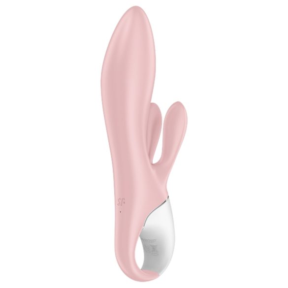 Satisfyer Air Pump Bunny 3 - na napuhavanje, roza vibrator