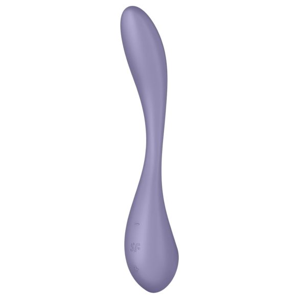 Satisfyer G-Spot Flex 5 - pametan G-tačka vibrator (ljubičasti)