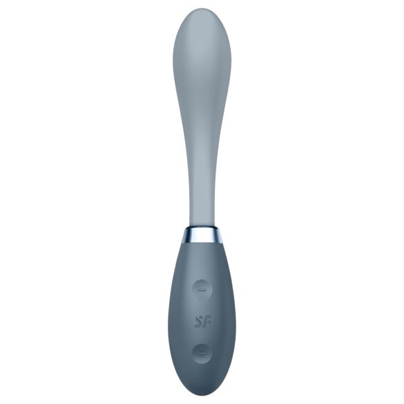 Satisfyer G-Spot Flex 3 - Punjivi G-tačka vibrator (sivi)