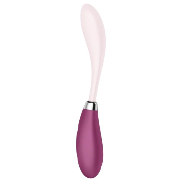 Satisfyer G-Spot Flex 3 - punjivi G-tačka vibrator (pink-crvena)