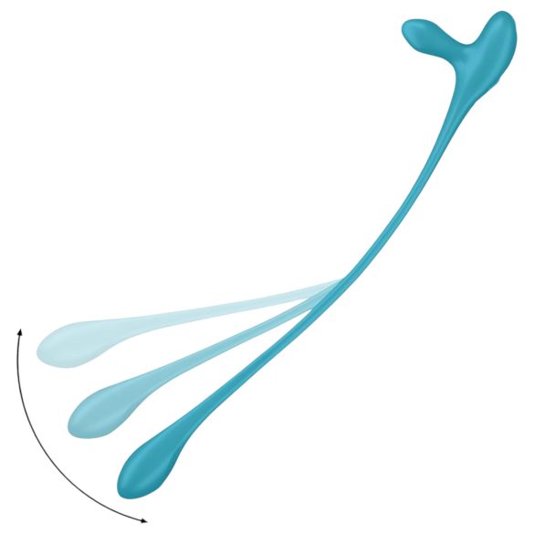 Satisfyer Plug & Play - akumulatorski analni vibrator i penis prsten (plavi)