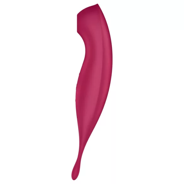 Satisfyer Twirling Pro - апликацијом управљани вибратор за клиторис (црвени)