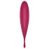 Satisfyer Twirling Pro - апликацијом управљани вибратор за клиторис (црвени)
